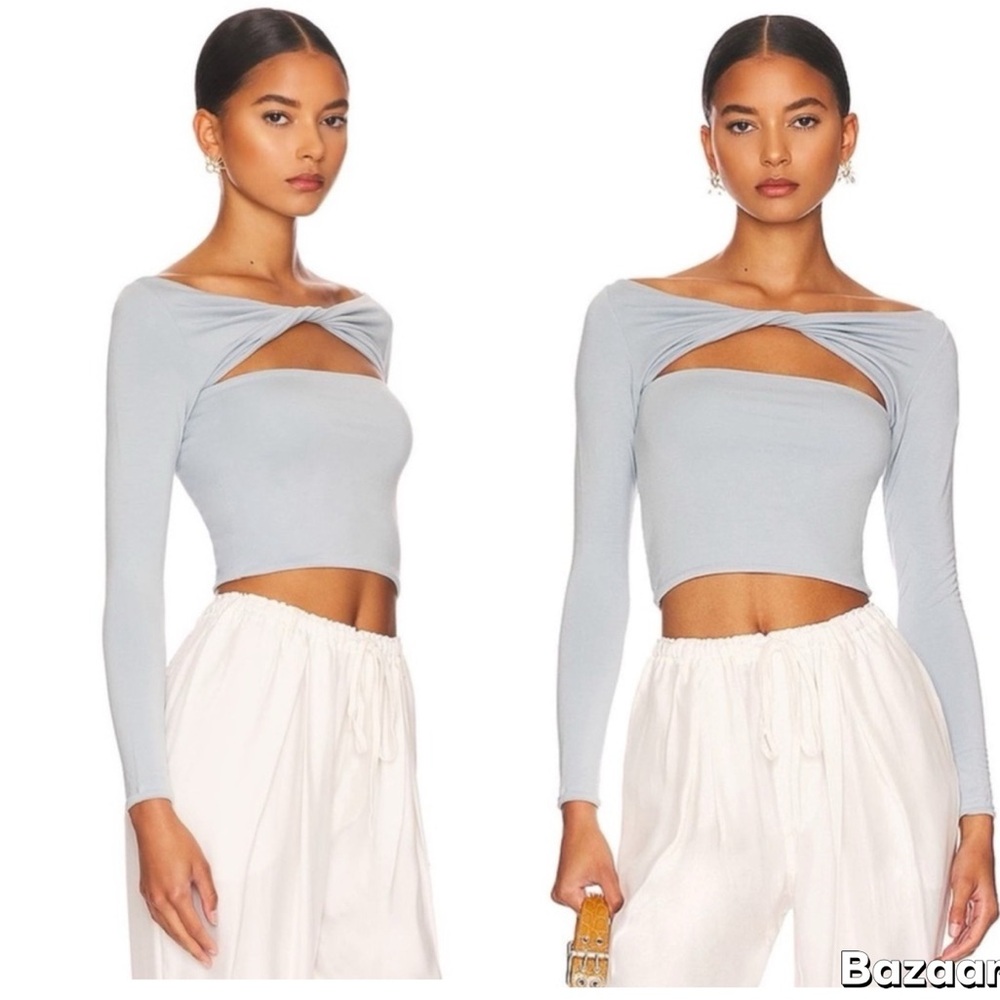 NWT | SER.O.YA | ARTEMIS TOP | Gray/Blue | L